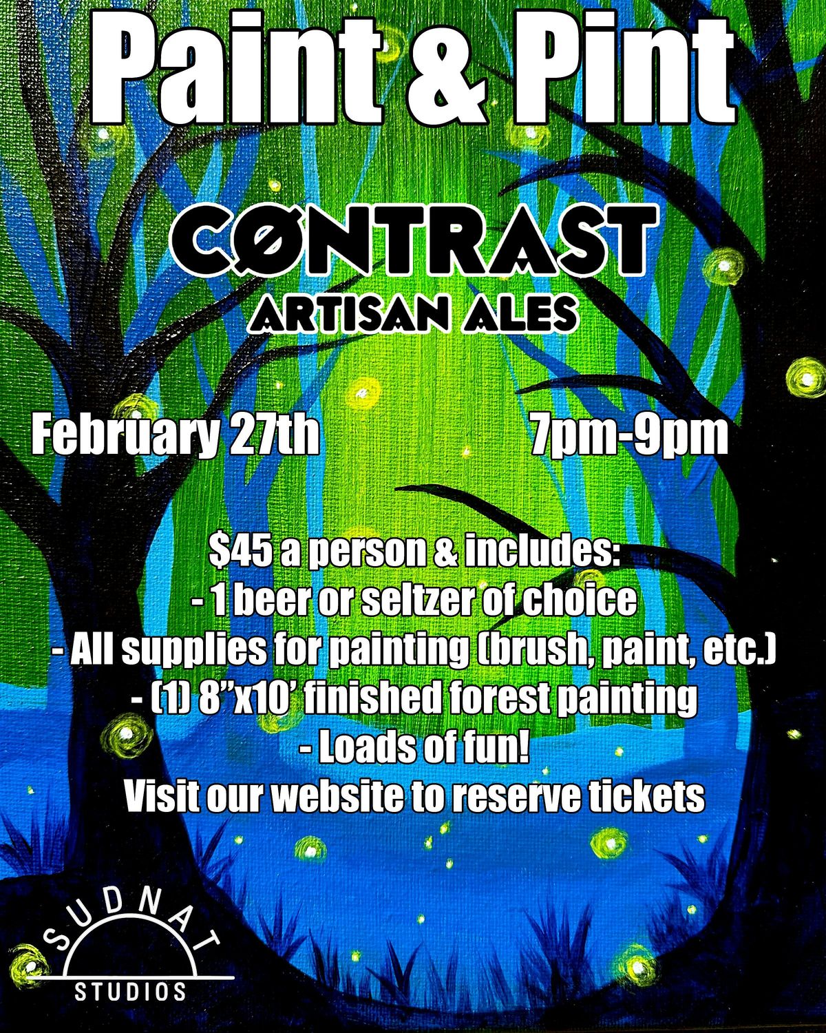 Paint & Pint @ Contrast Artisan Ales Marietta