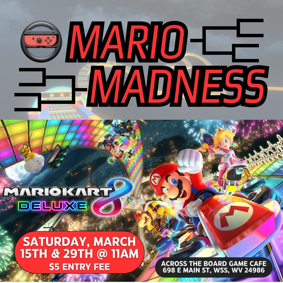 Mario Madness: Mario Kart 8