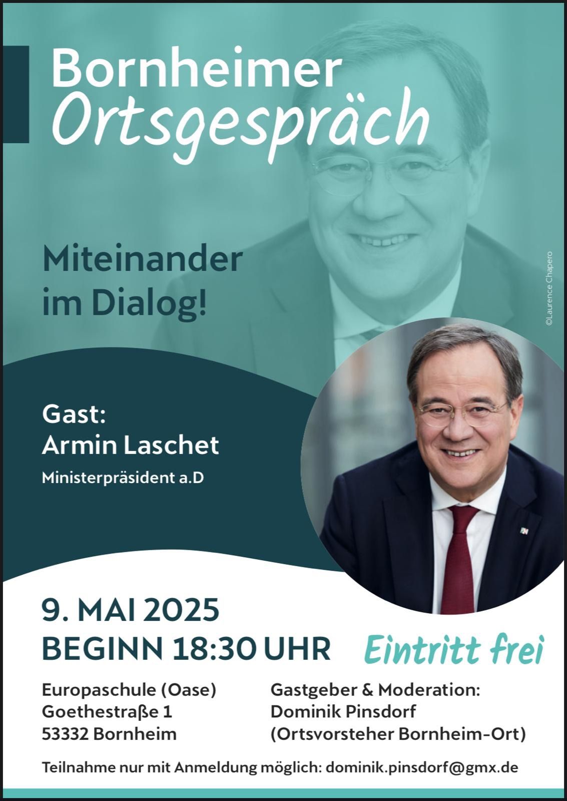 Bornheimer ORT\u00b4s-Gespr\u00e4ch mit dem Ministerpr\u00e4sident a.D. Armin Laschet