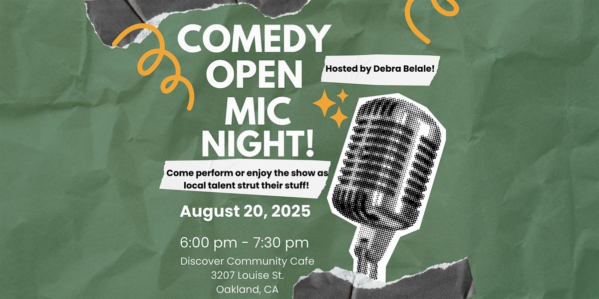 Comedy Open Mic