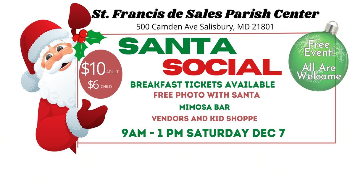 SFdS School's Christmas Santa Social