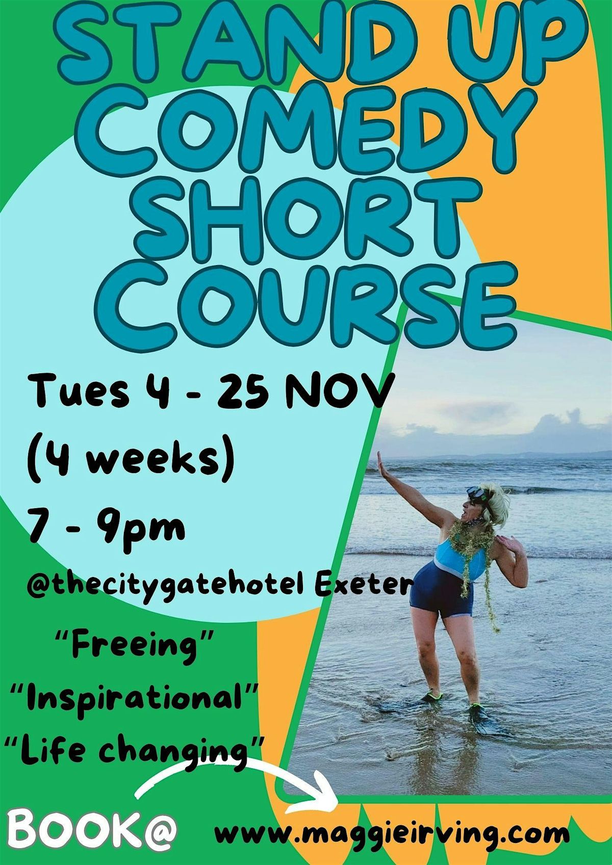 PEP UP your Christmas! Stand Up Comedy SHORT  Course