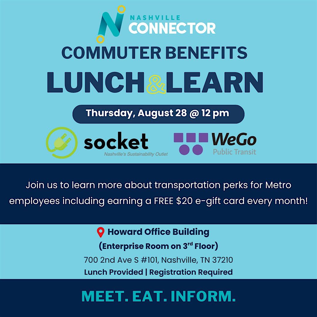 Nashville Connector Lunch & Learn - Program Training for Metro Employees