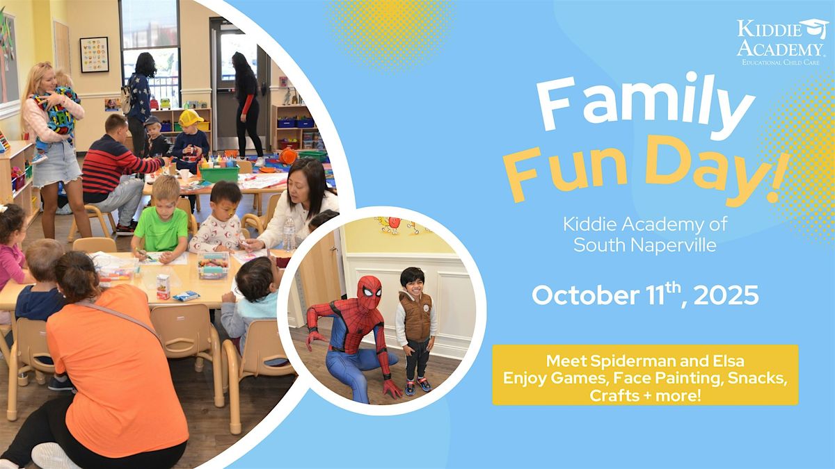 FREE Family Event - Kiddie Academy of South Naperville