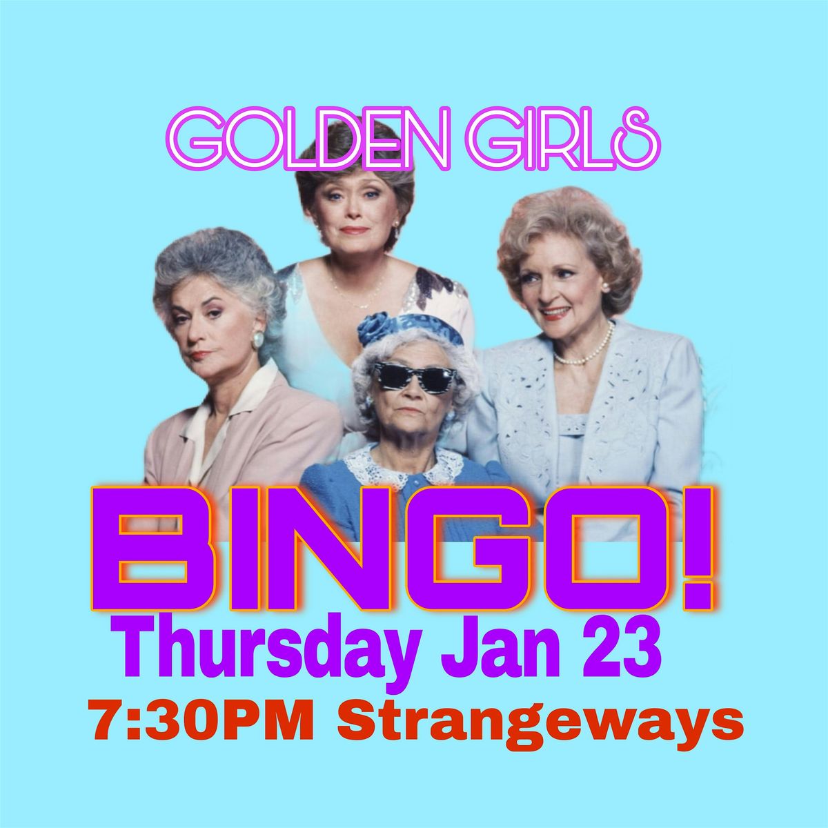 Golden Girls Bingo