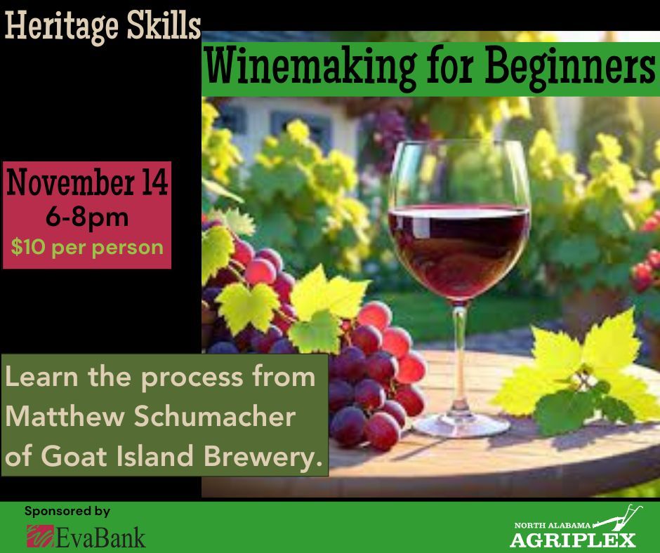 Heritage Skills: Winemaking for Beginners 