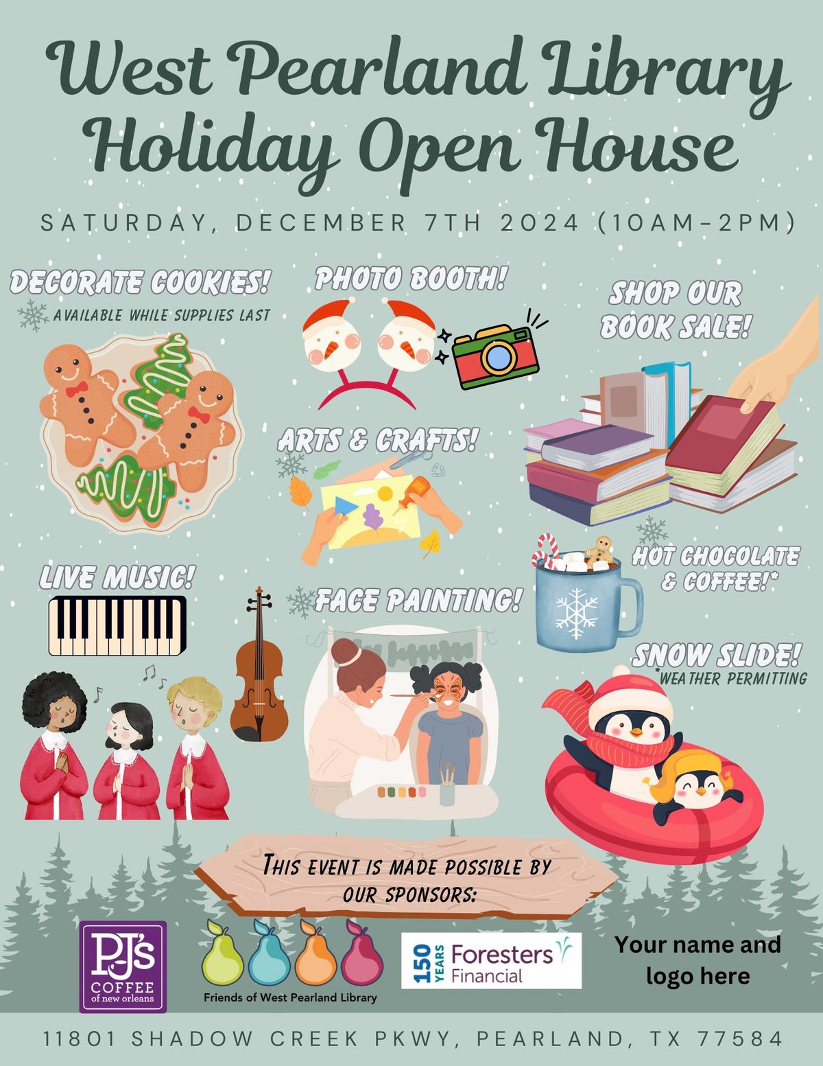 West Pearland Library Holiday Open House