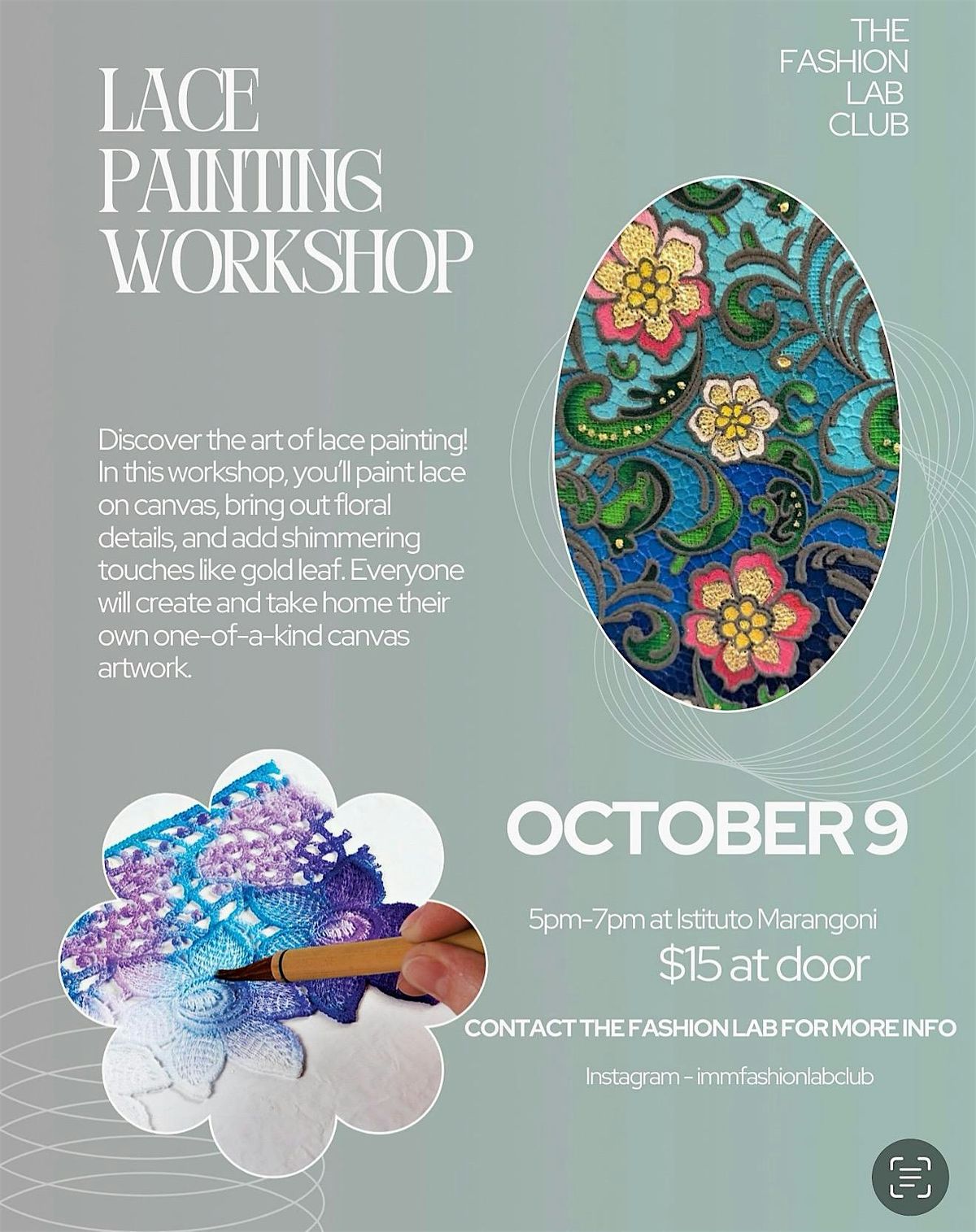 Lace Painting