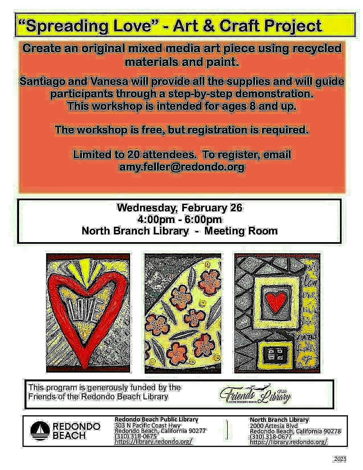 "Spreading Love"     Art workshop