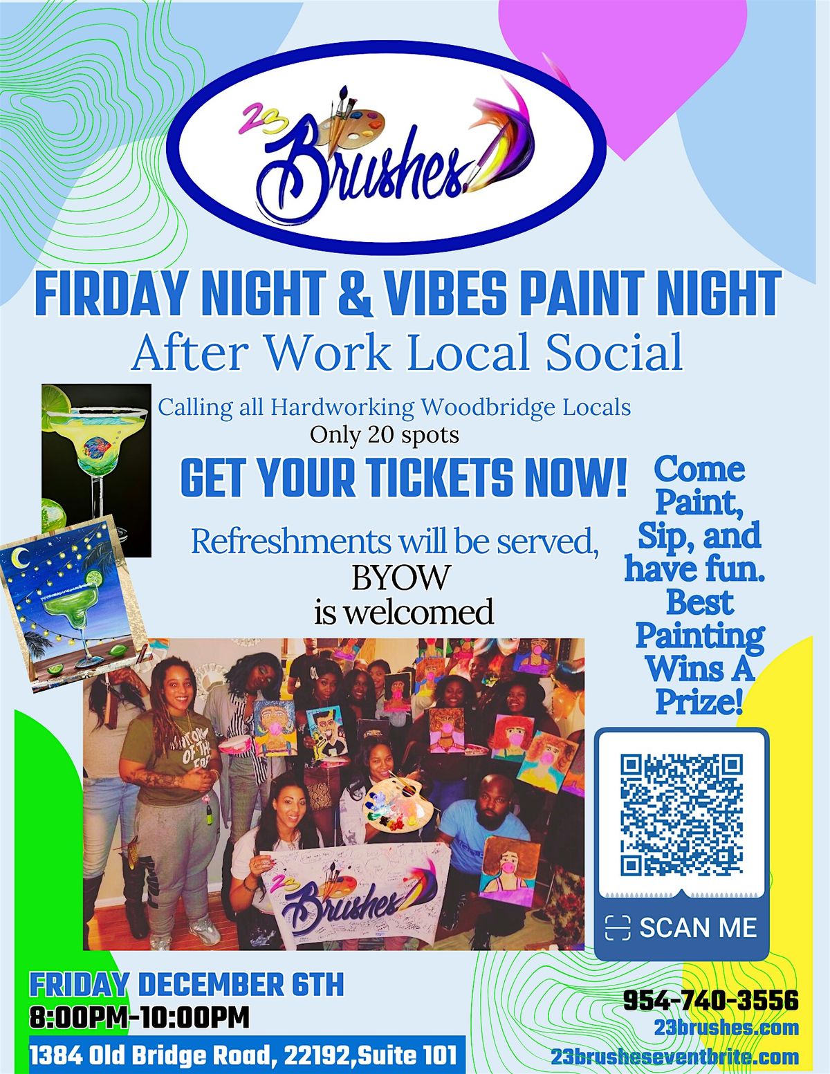 Paint & Vibe  Friday's After Work Local Social