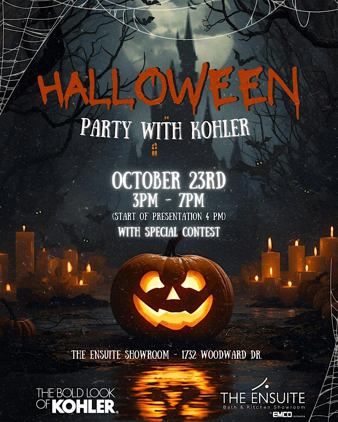 Halloween party with Kohler