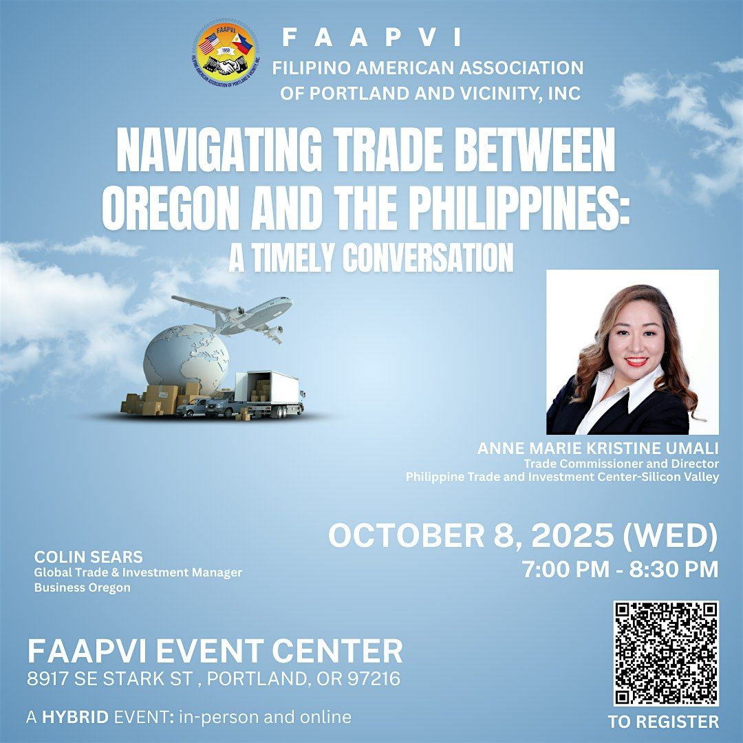 Navigating Trade Between Oregon and the Philippines: A Timely Conversation