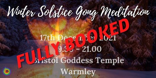Fully Booked ~ Winter Solstice Gong Meditation