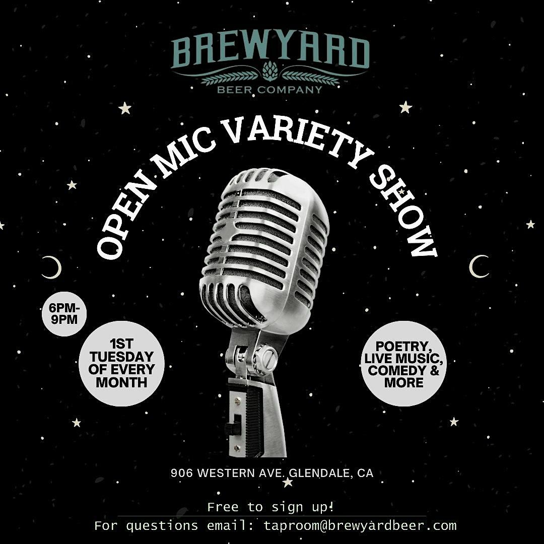 Open Mic Variety Show