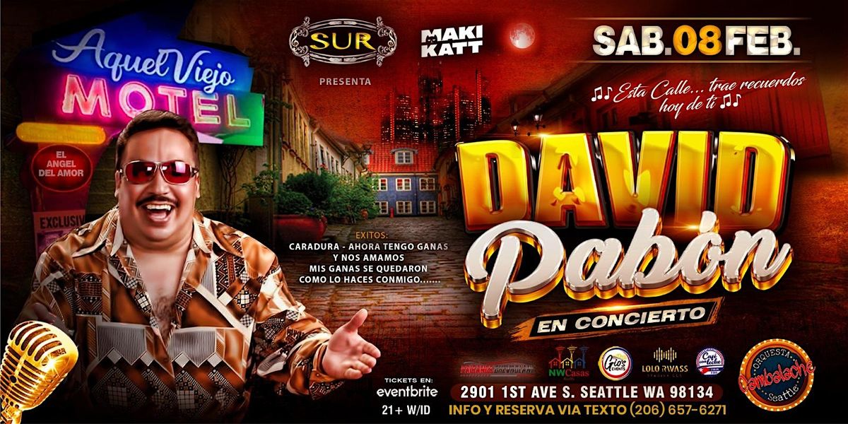 DAVID PABON EN SEATTLE