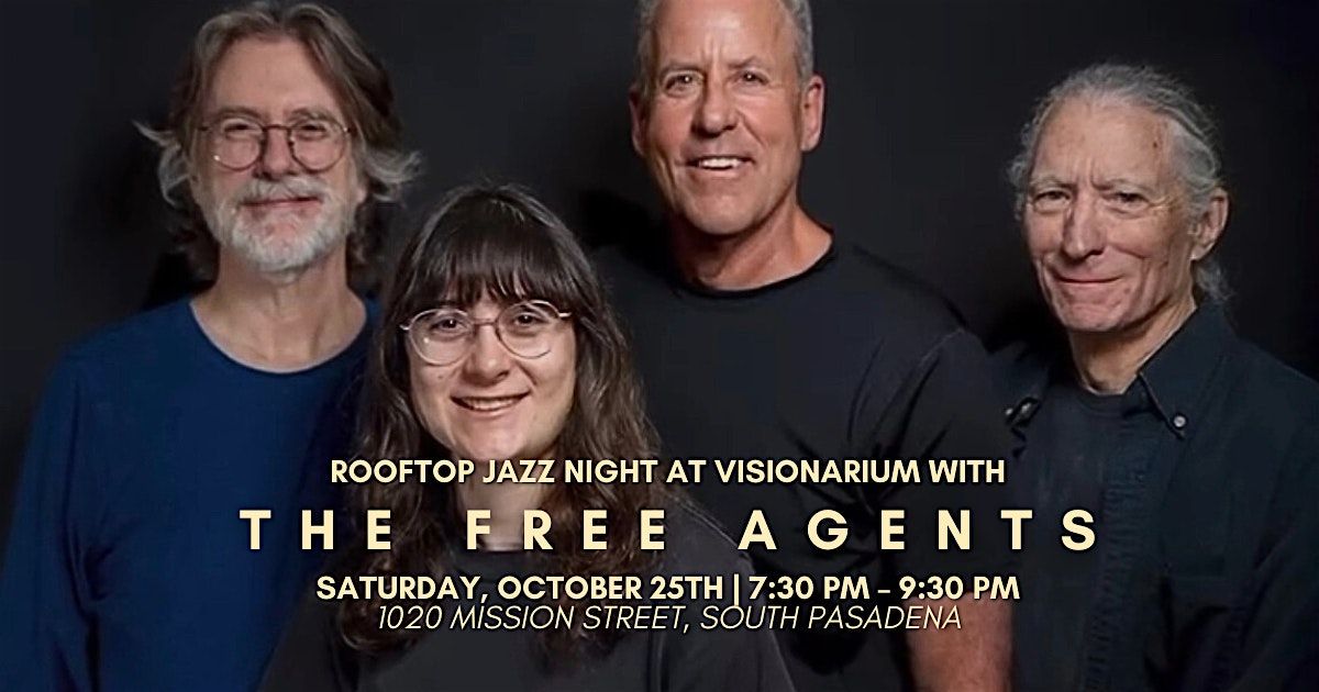 \u2728 Rooftop Jazz Night with The Free Agents \u2728