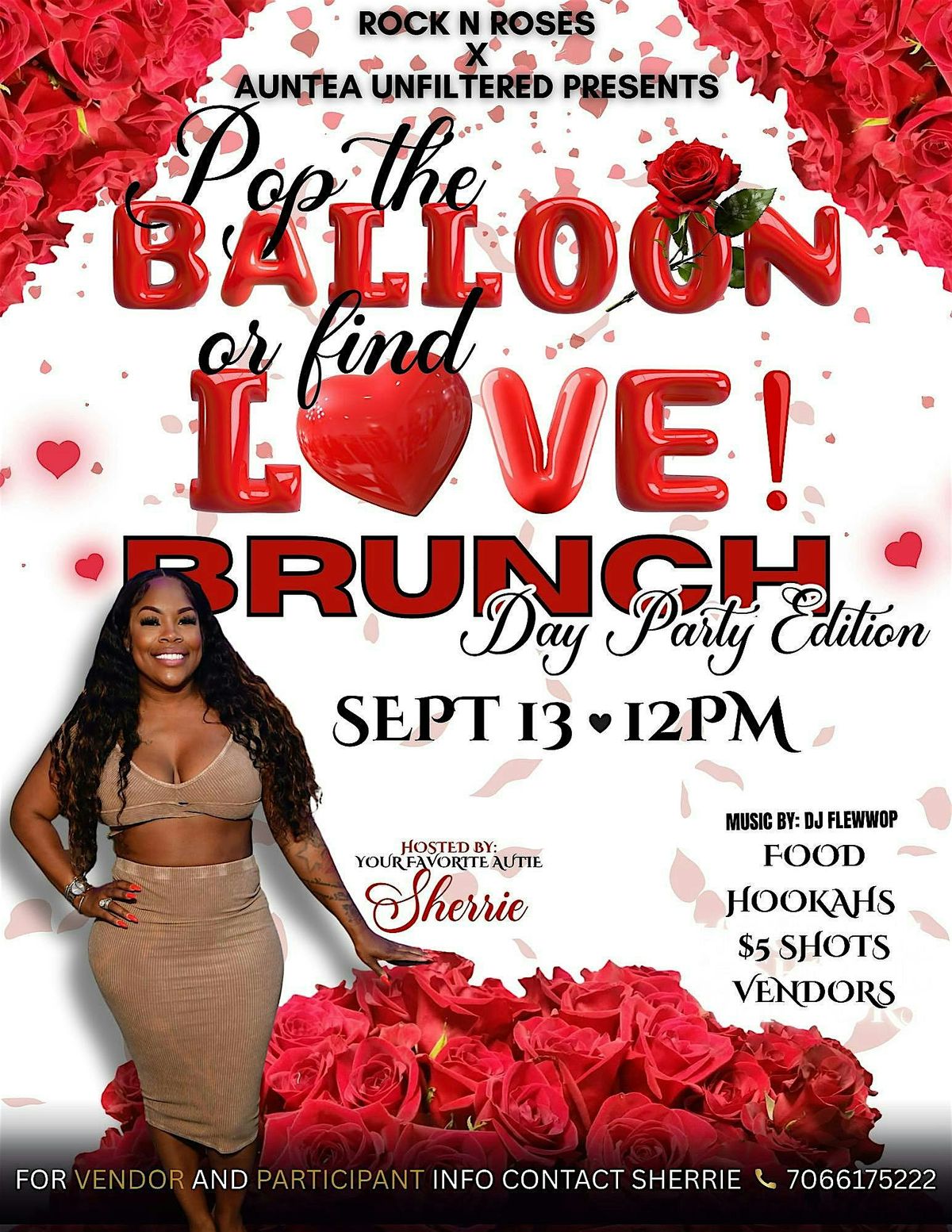 Pop The Balloon Live- Brunch and Day Party