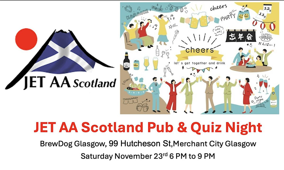 JETAA Scotland Pub and Quiz Night