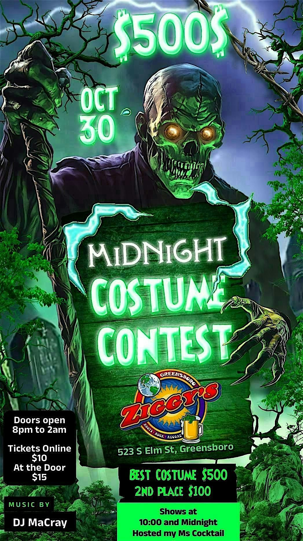 Halloween Costume Contest At Ziggy\u2019s