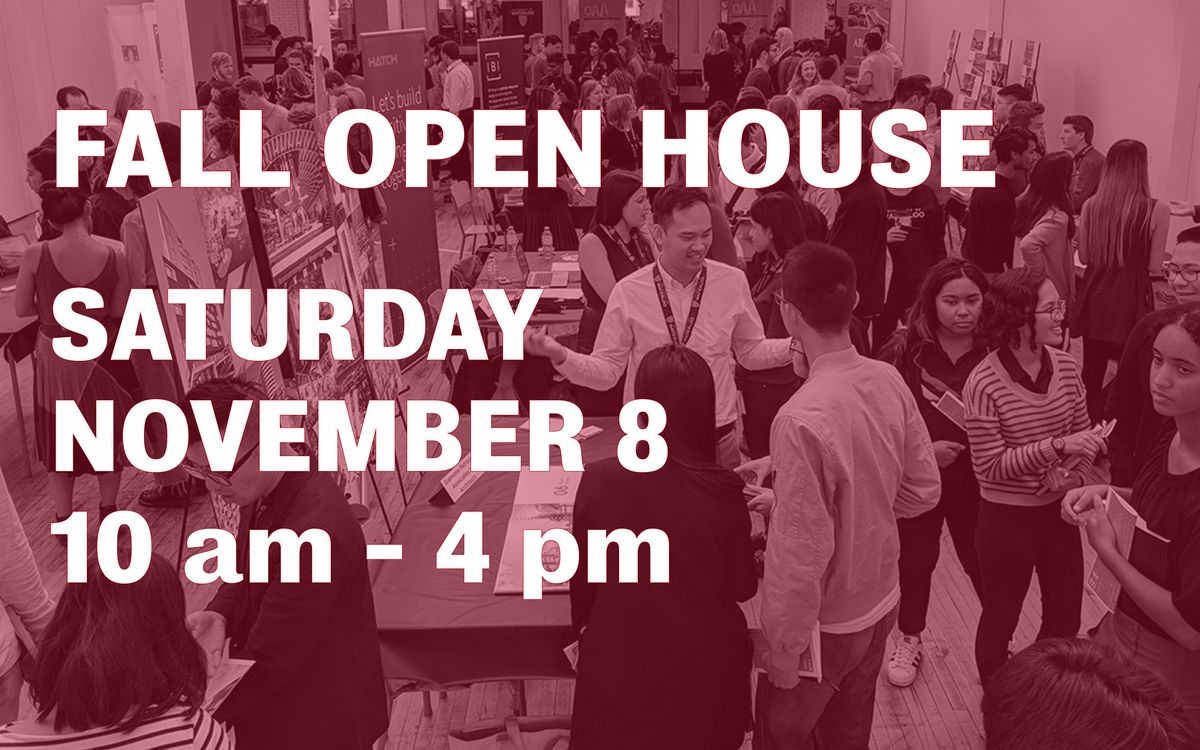 FALL OPEN HOUSE - Admissions Information Session - 11:45 AM