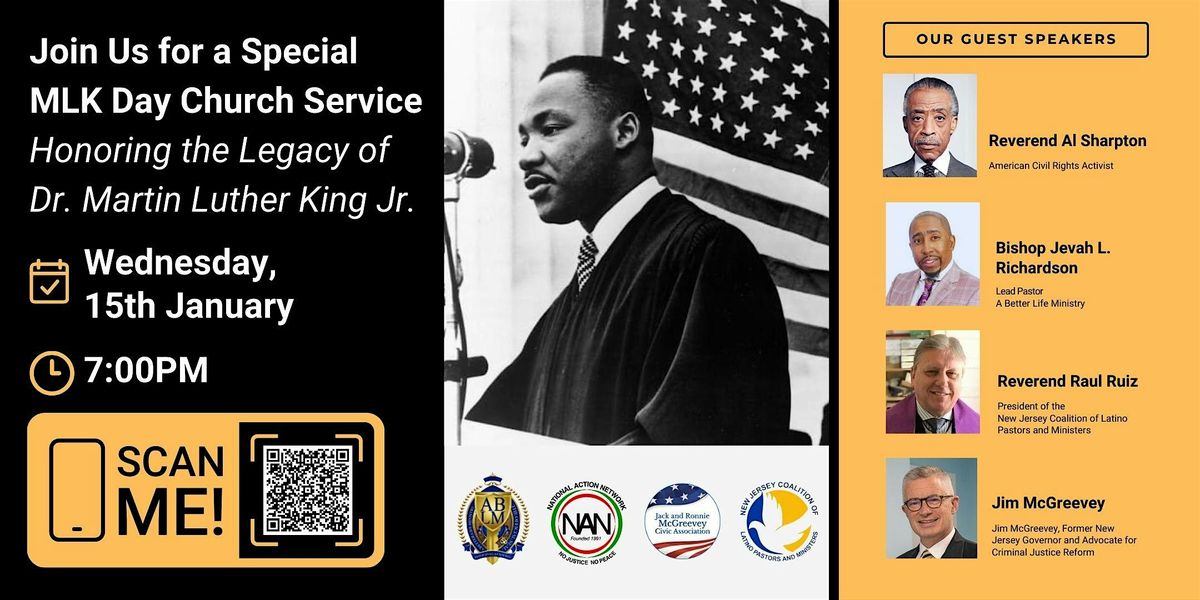 Join Us for a Special MLK Day Church Service