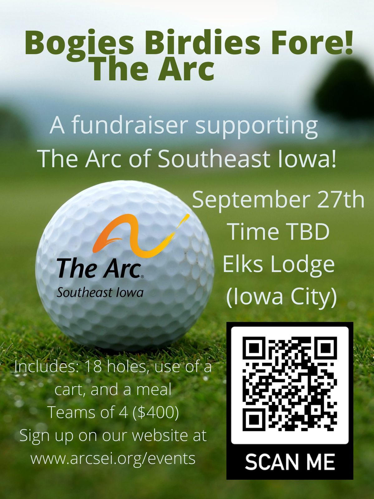 Bogies Birdies Fore! A Golf Tournament Fundraiser 2024