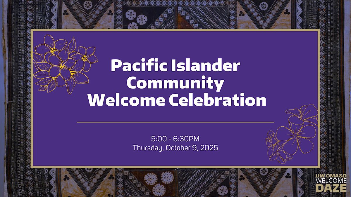 Pacific Islander Community Welcome Celebration
