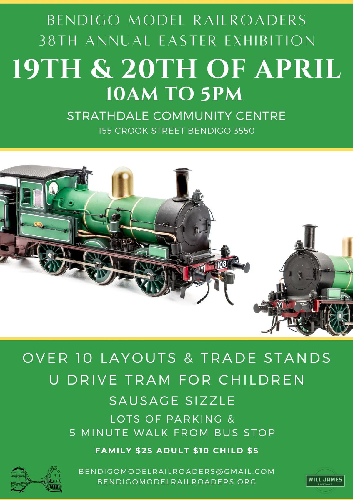 Bendigo Model Railroaders 38th Annual Easter Exhibition