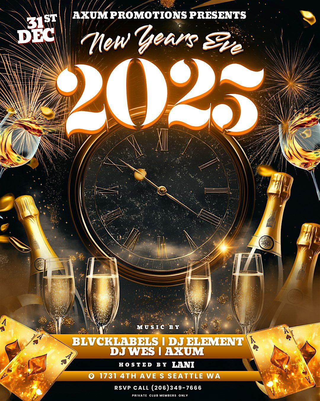 2025 New Years Eve Bash