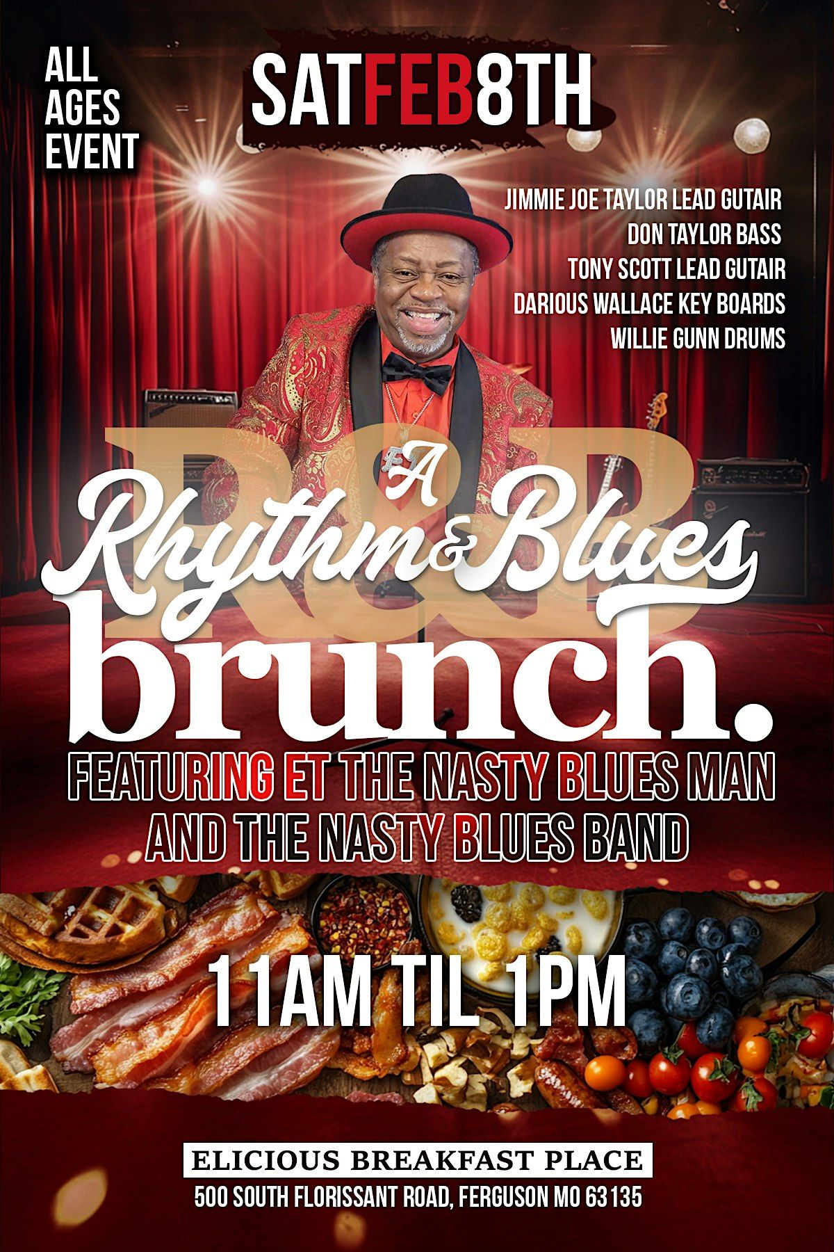 A Blues Brunch Feature Et The Nasty Blues Man