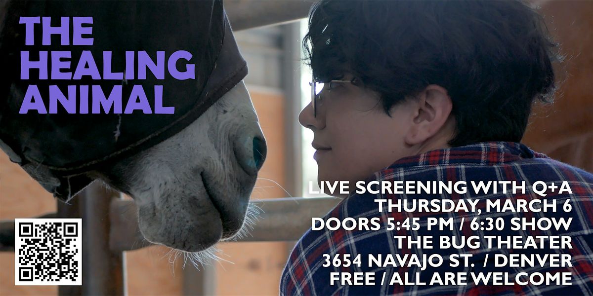 The Healing Animal \/ documentary screening and Q+A