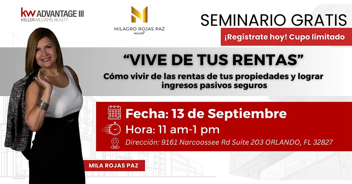 VIVE DE TUS RENTAS