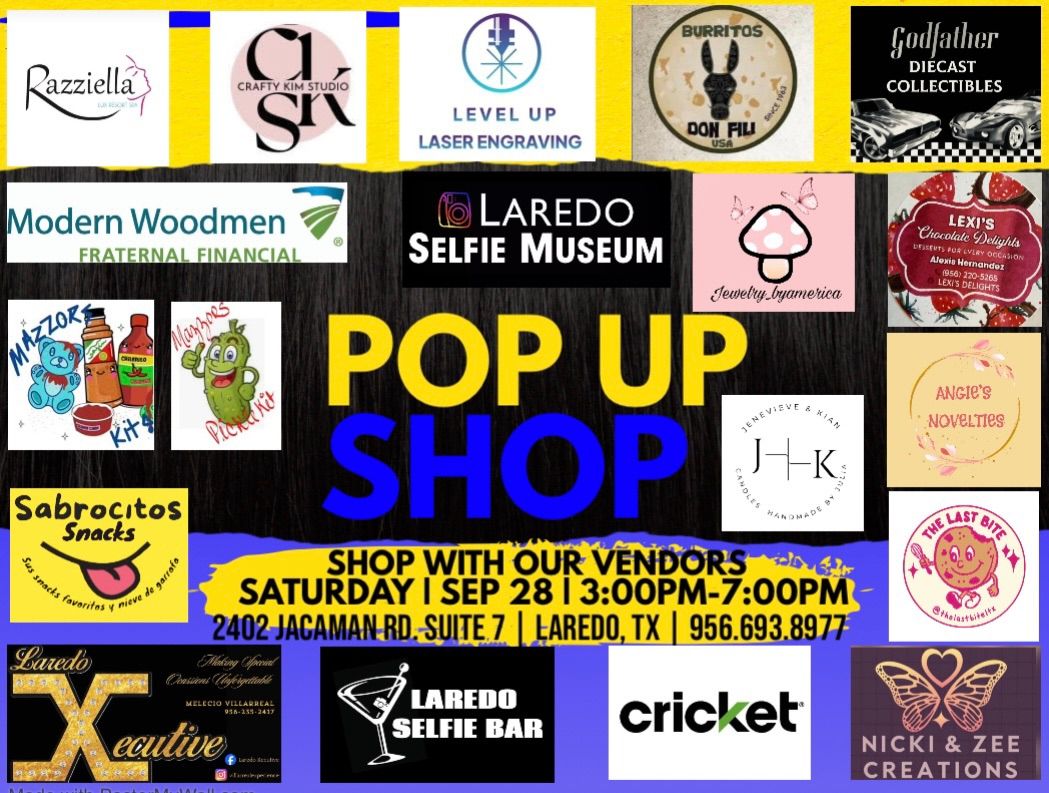 SMALL BUSINESS POP UP SHOP