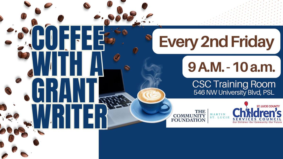 Coffee with a Grant Writer