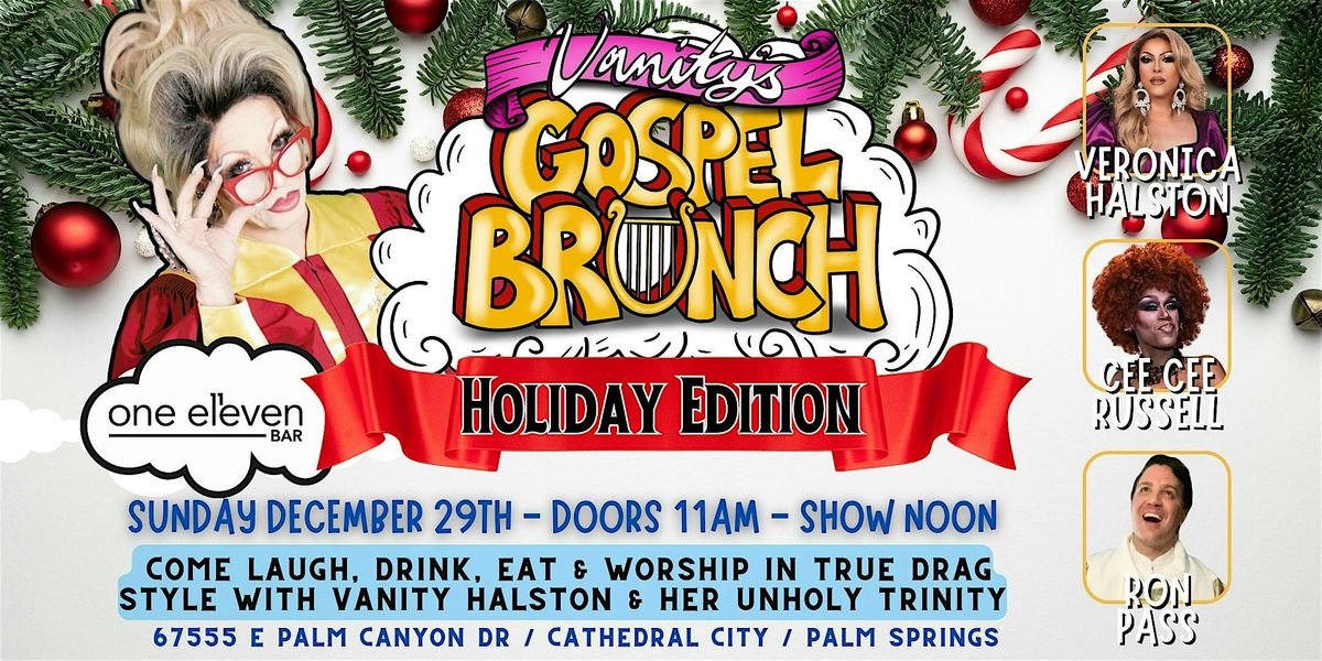 Vanity's Gospel Drag Brunch - Holiday Edition