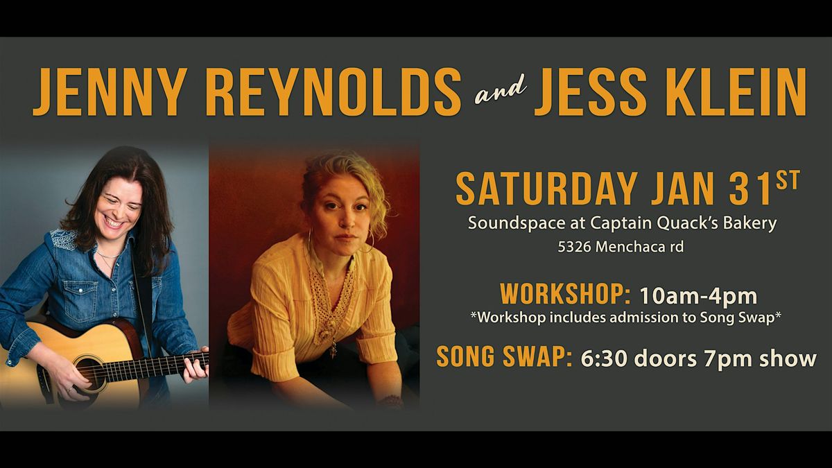 Workshop and Song Swap hosted by Jenny Reynolds and Jess Klein