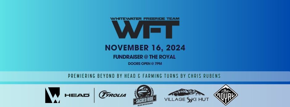 Whitewater Freeride Ski Team Fundraiser 