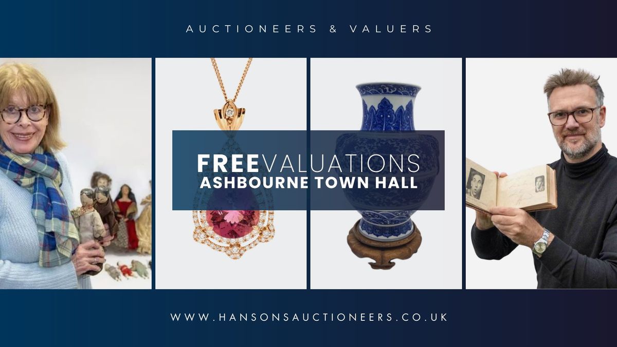 Valuation Day with Charles Hanson & Notty Hornblower at Ashbourne Town Hall