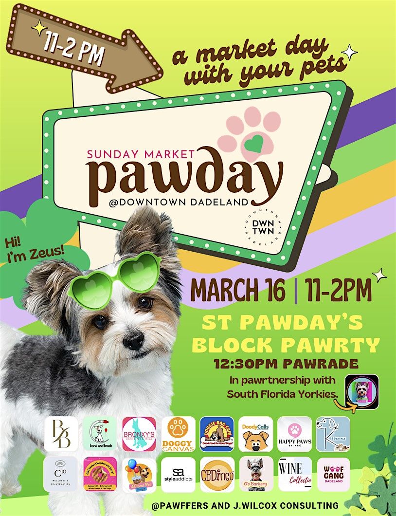 PawDayvMarket - St Pawdy's Block Pawrty