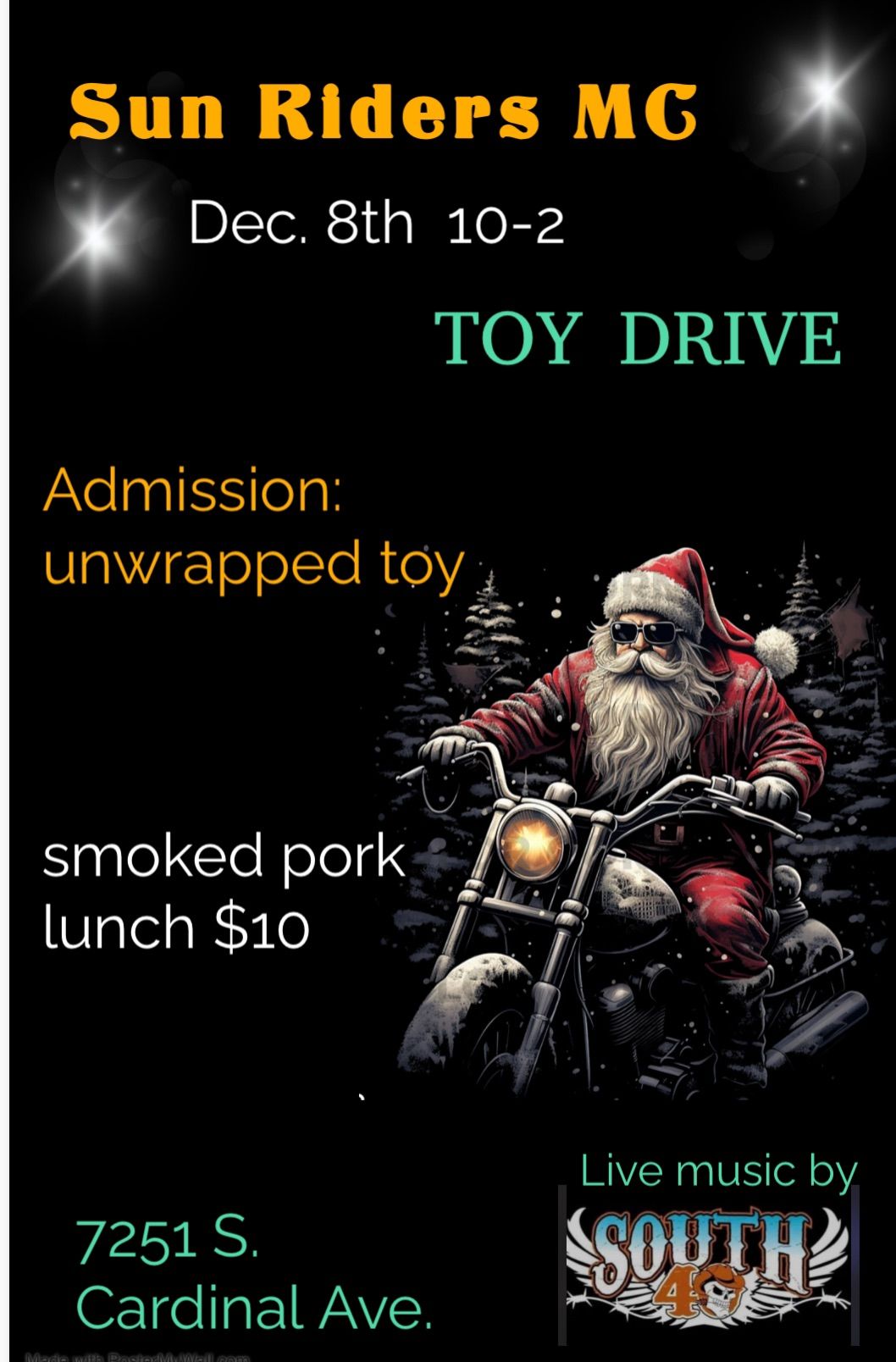 Sun Riders MC Toy Drive