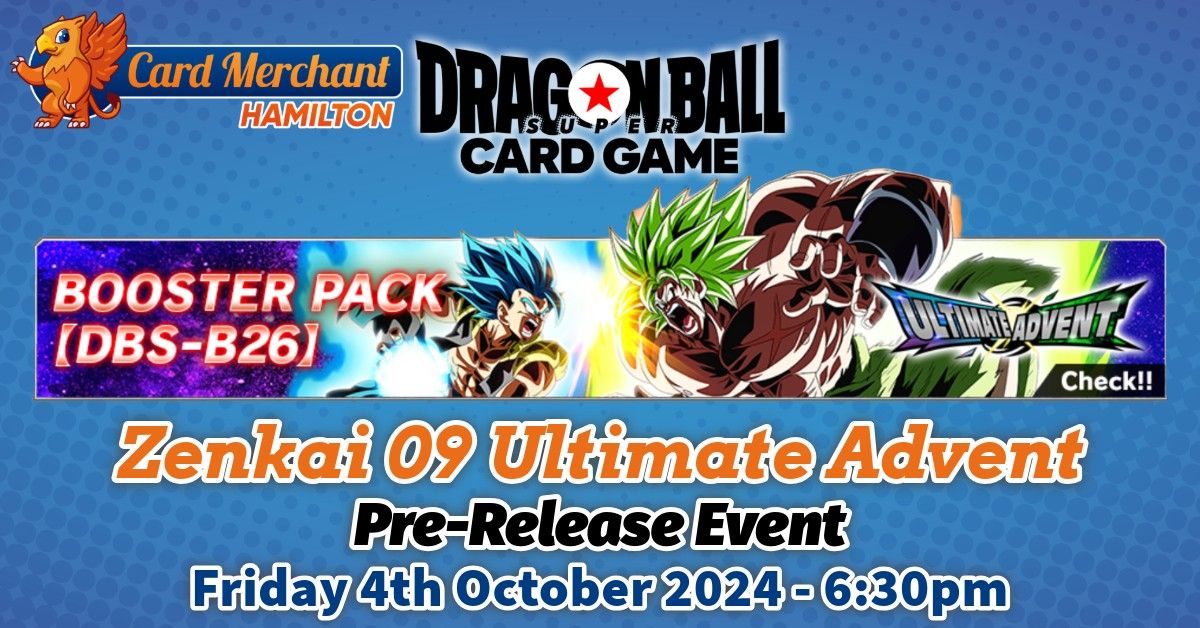 CM Hamilton Dragon Ball Super Zenkai 09 Pre-Release Event