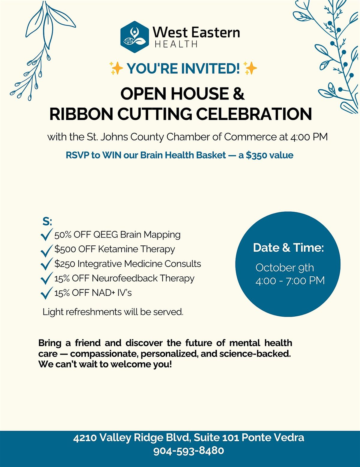 West Eastern Health's Open House and Ribbon Cutting