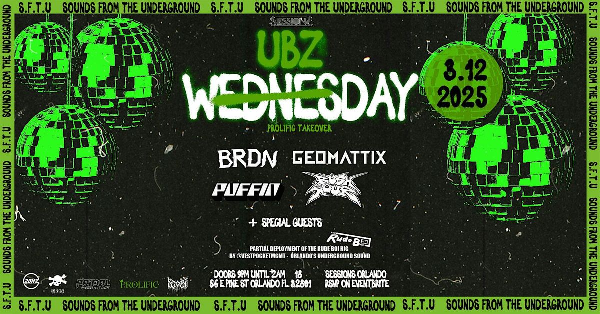 S.F.T.U. - Wubzday: March 12