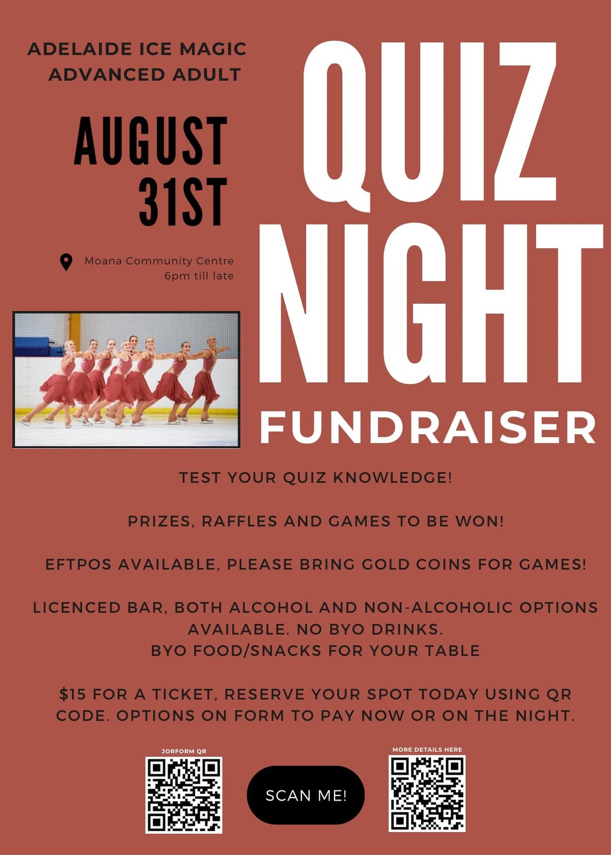 Adelaide Ice Magic Advanced Adult | Quiz Night Fundraiser