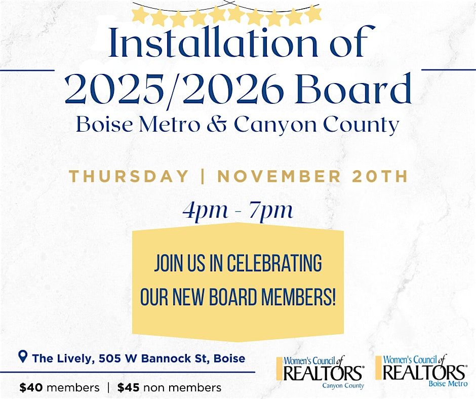 WCR INSTALLATION EVENT