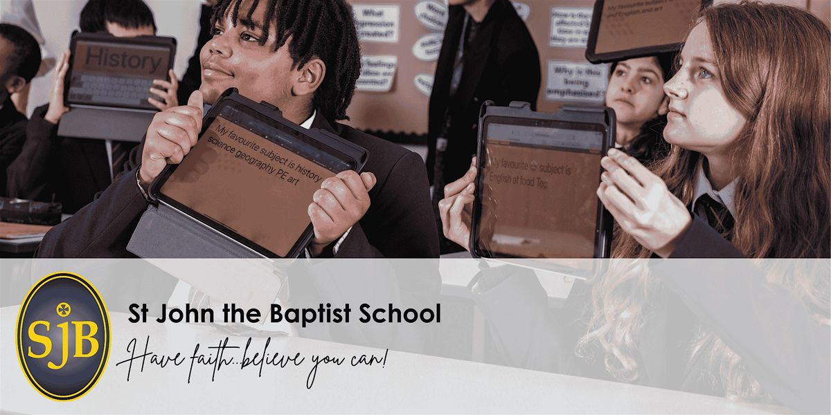 SJB  School Tour (7 October @  10.05am)