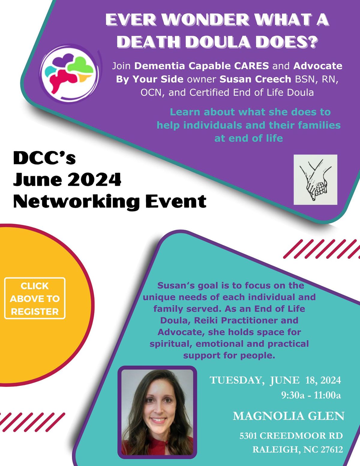 Dementia Capable CARES June 2024 Educational & Networking Event!