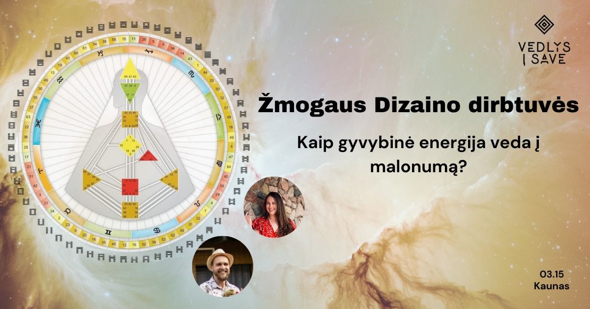 \u017dmogaus Dizaino dirbtuv\u0117s: kaip gyvybin\u0117 energija veda \u012f malonum\u0105?