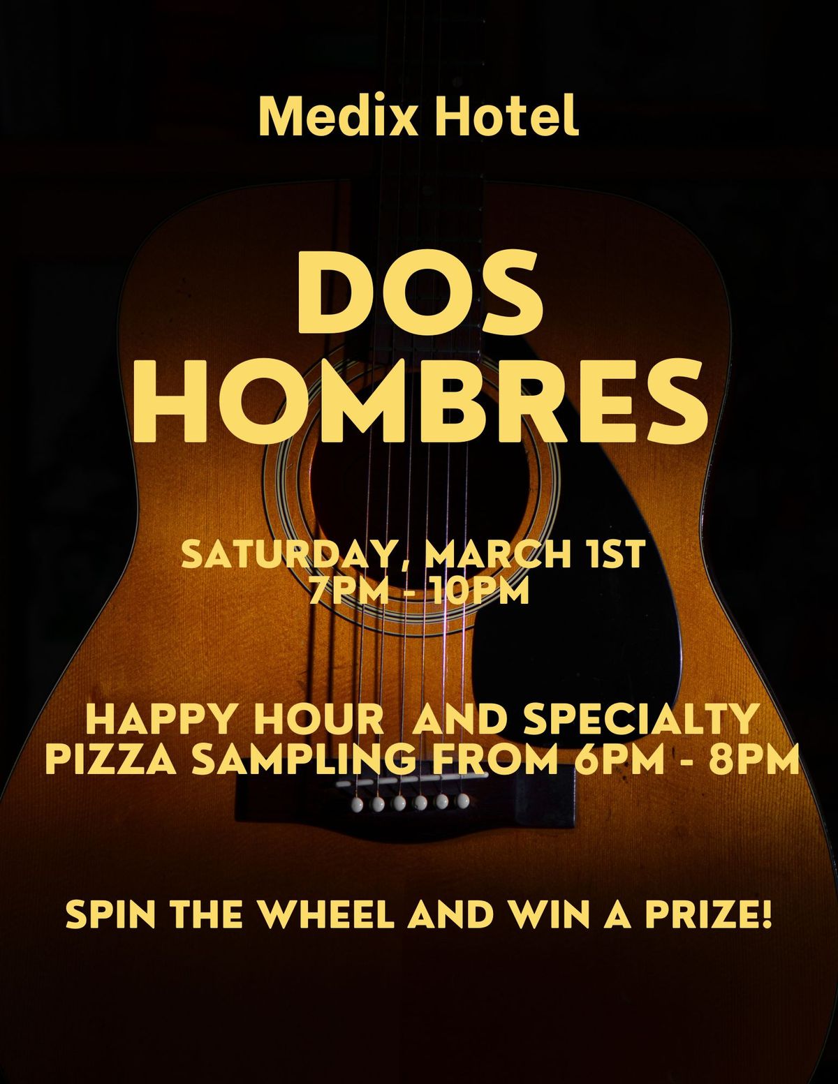 Dos Hombres at The Medix Hotel