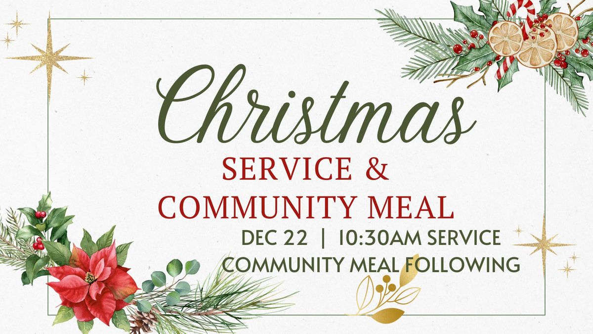 Christmas Service & Community Meal